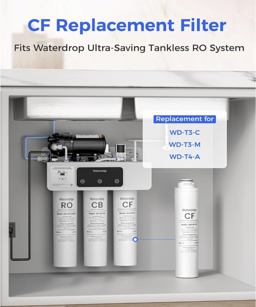 Fits the Waterdrop T3-M system