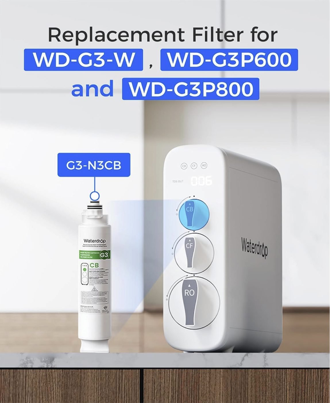 Waterdrop G3 CB Filter