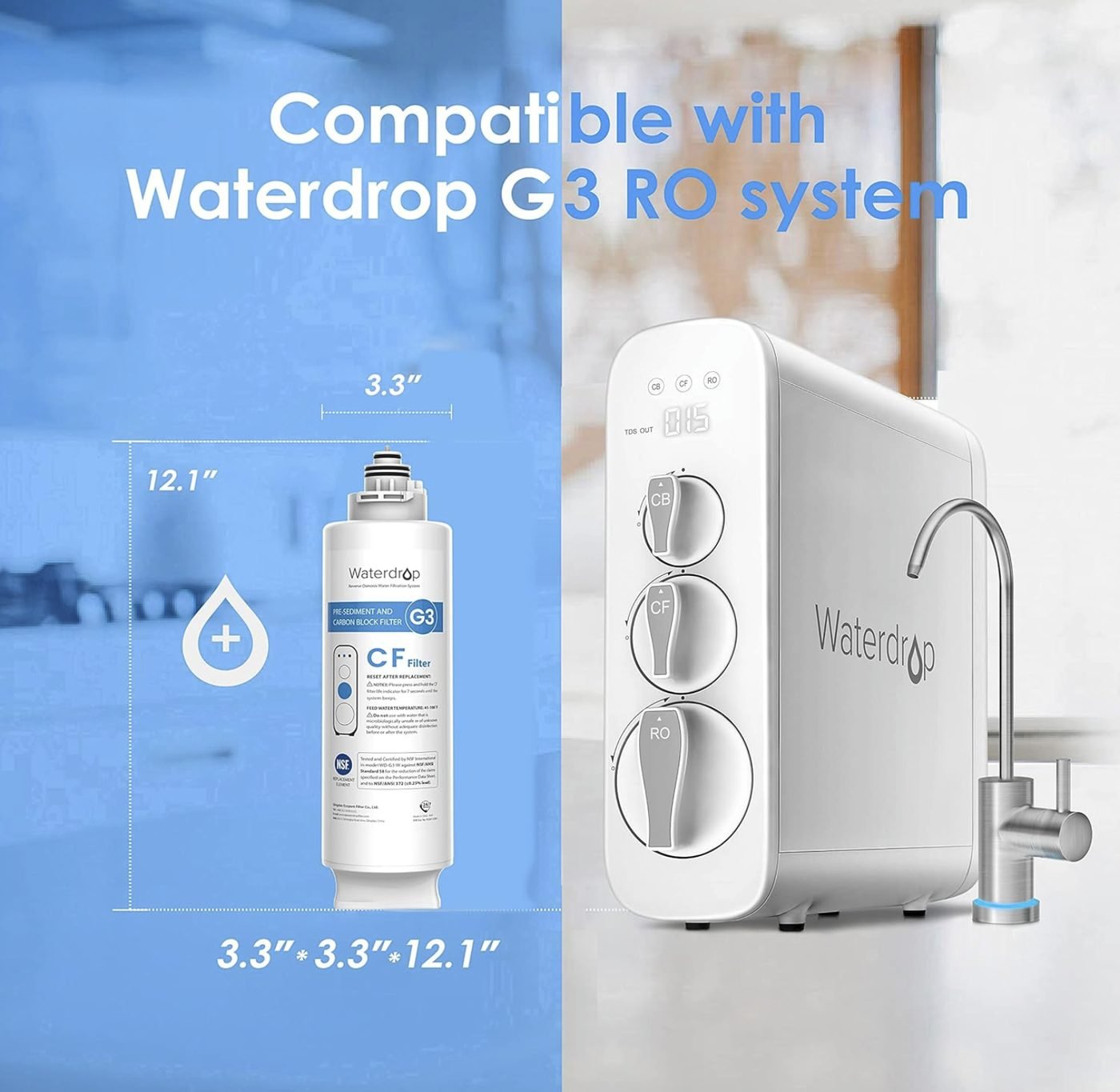 Waterdrop G3 CF Filter