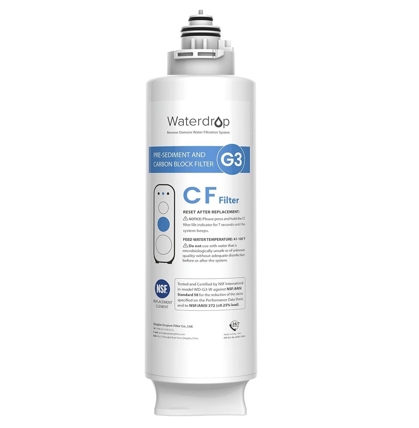 Waterdrop G3 CF Filter