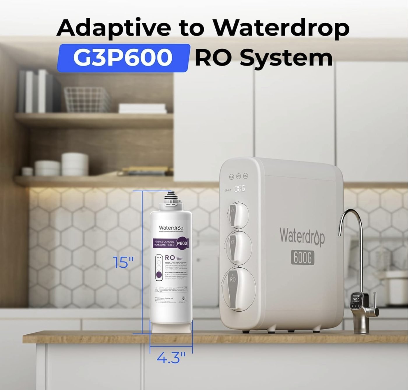 Waterdrop G3 RO Membrane