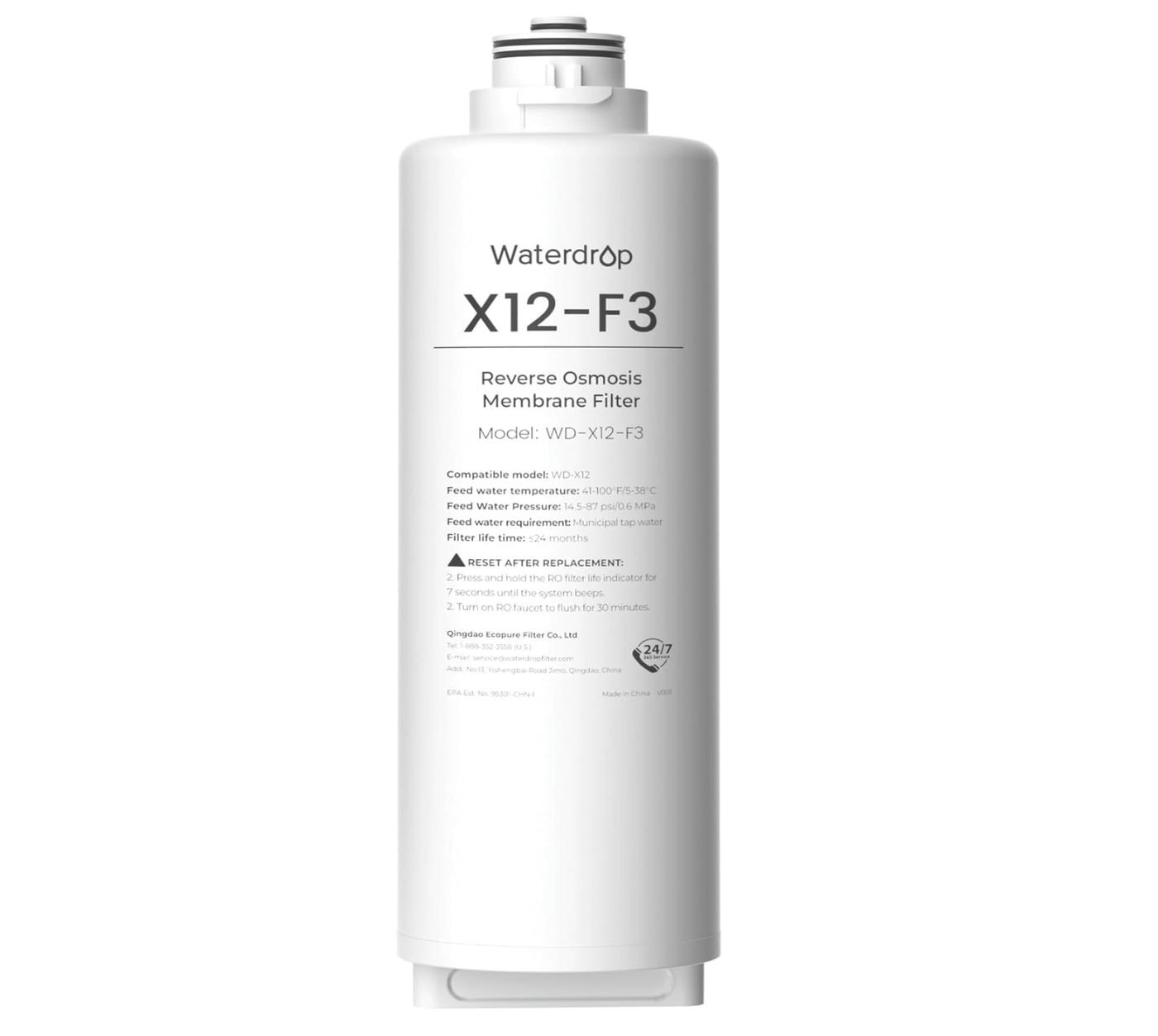 Waterdrop X12-F3 RO Membrane