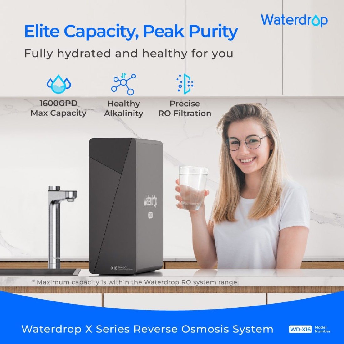 Waterdrop X16 Reverse Osmosis System